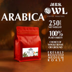 Arabica Medium Roast | Smooth & Balanced | Mrs. Owl Coffee