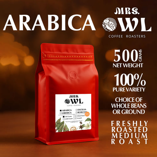 Arabica Medium Roast | Smooth & Balanced | Mrs. Owl Coffee